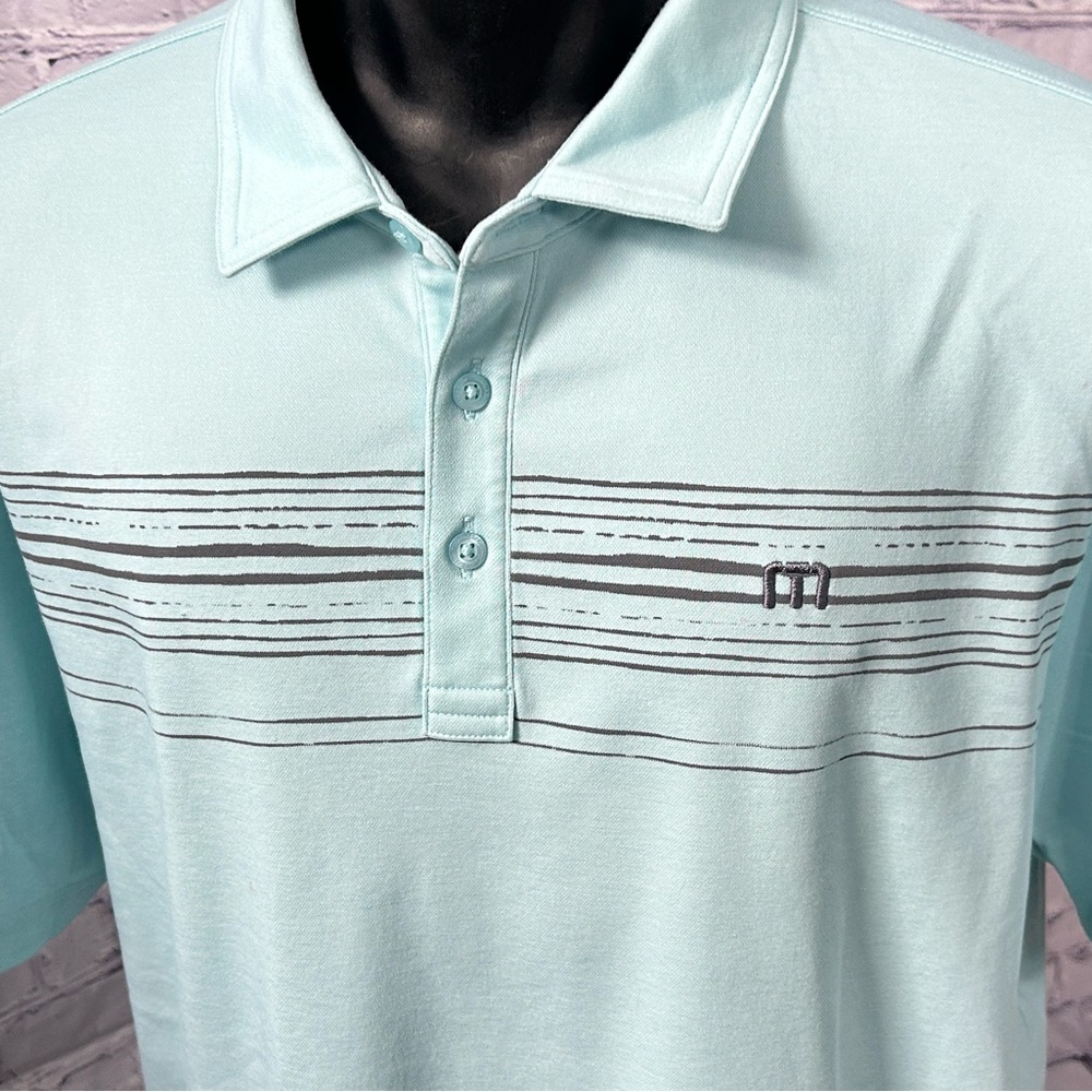 TRAVIS MATHEW mens size XL soft cotton golf polo